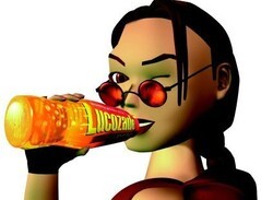 No Way! Lara Croft Teams Up with Lucozade for 90s Nostalgia