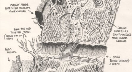 Development artwork from the game. (Click to enlarge)