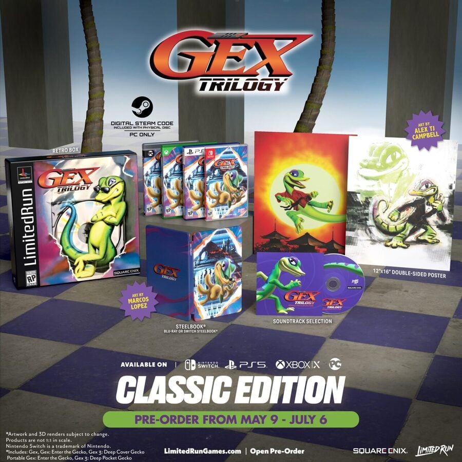 GEX Trilogy Revives a Forgotten PS1 Mascot from 16th June 3